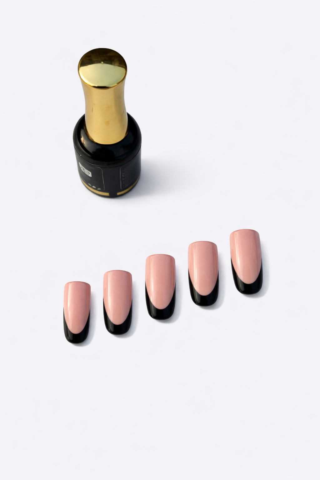 Midnight Blush – Luxury Press-On Nails (24 Pcs Set) ✨ - The Nail Bar